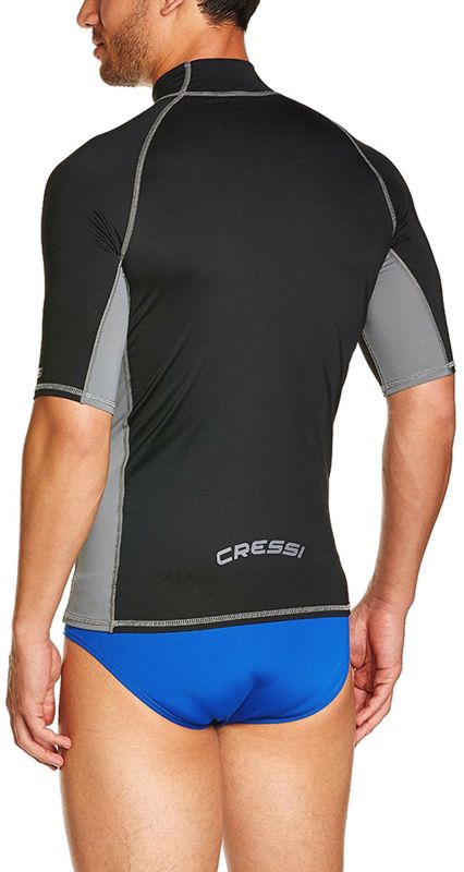 Cressi Herren Rash Guard Ärmel Kurze Schwarz M