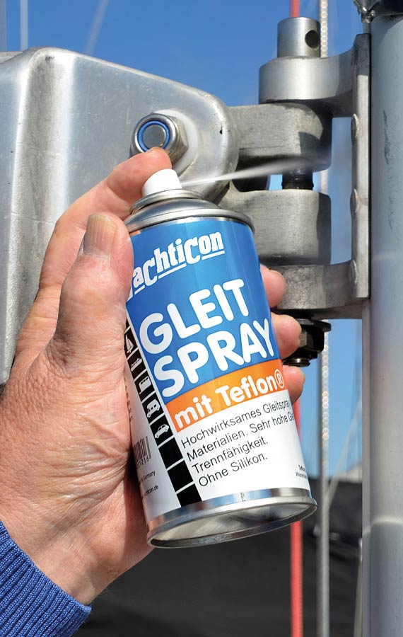 yachticon gleitspray mit teflon