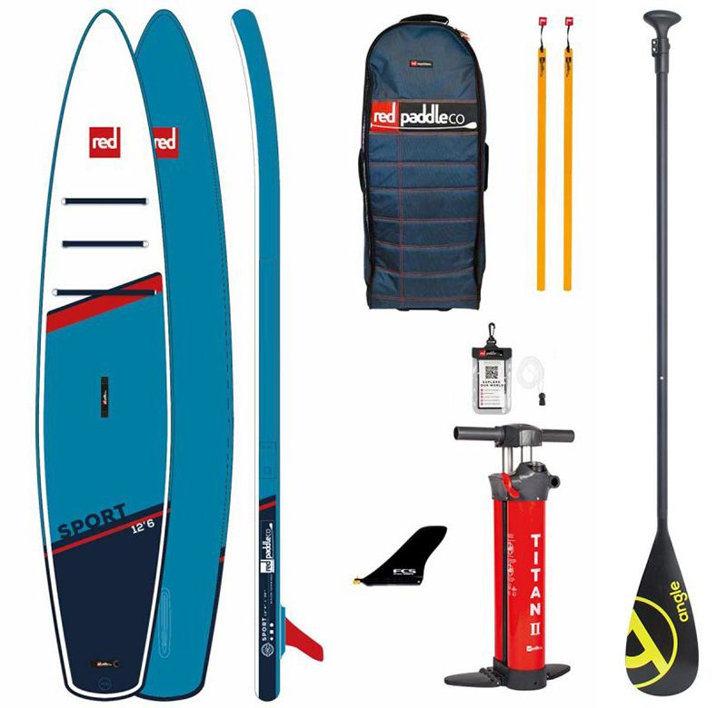 red paddle co sup board 126 sport angle sport paddel