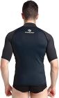 Cressi Hydro RashGuard UV T-Shirt für Herren L schwarz