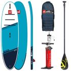 Red Paddle Co SUP Board 10'8'' Ride + Angle TRAVEL Fiberglass Paddel